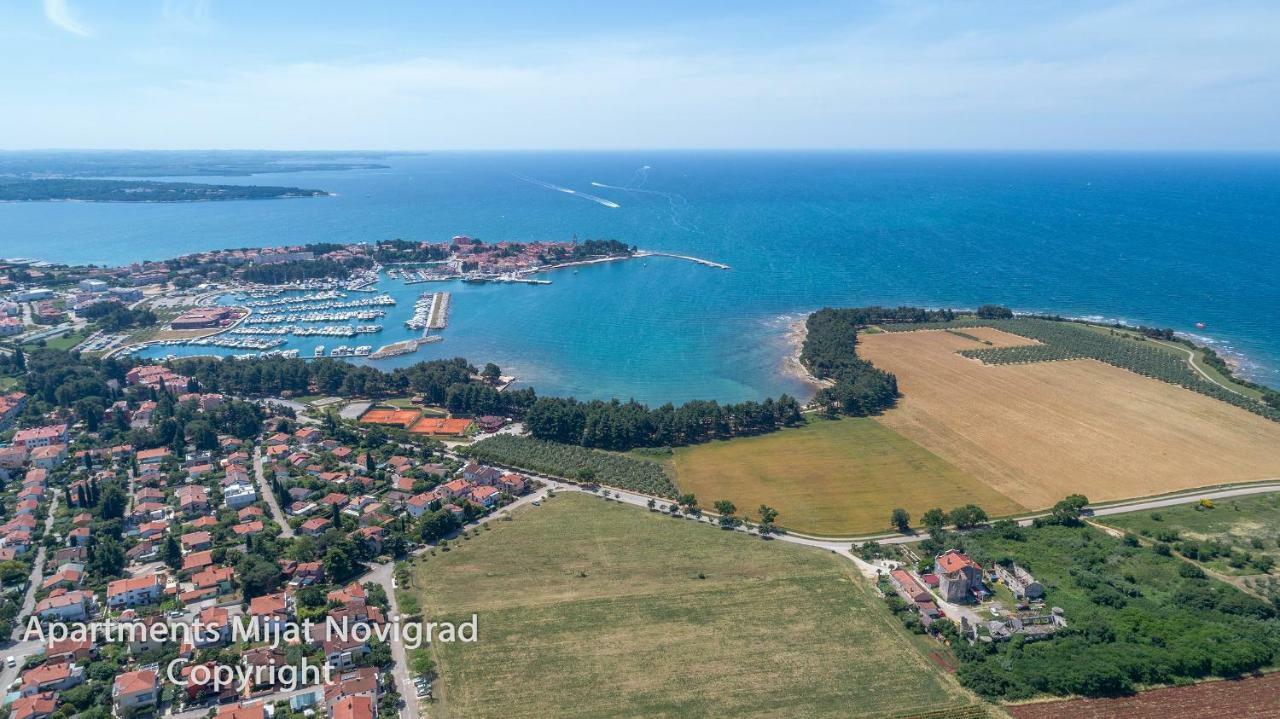 Apartments Mijat Novigrad Istria المظهر الخارجي الصورة